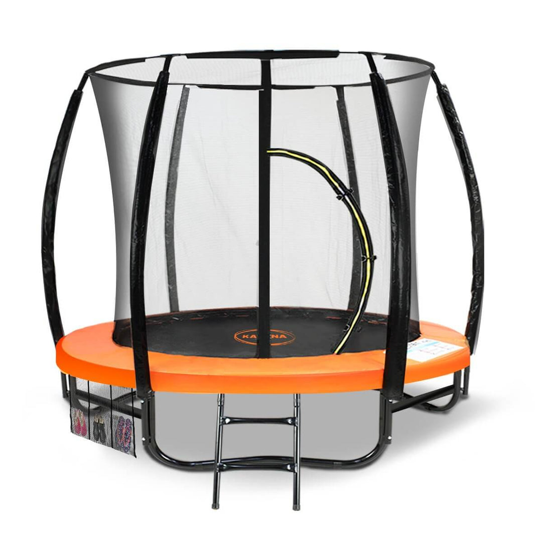 _label_, DSZ Product, feed-cond-new, feed-sl-free shipping, free-shipping, newKahuna 8Ft Trampoline Kahuna With Spring Mat Pad Net Outdoor - Orange - Premium Sports & Fitness > Trampolines > Trampolines & Accessories from Kahuna ! Shop Online Buy Now at S & D's Value Store Family Business Best Customer Service_label_, DSZ Product, feed-cond-new, feed-sl-free shipping, free-shipping, new