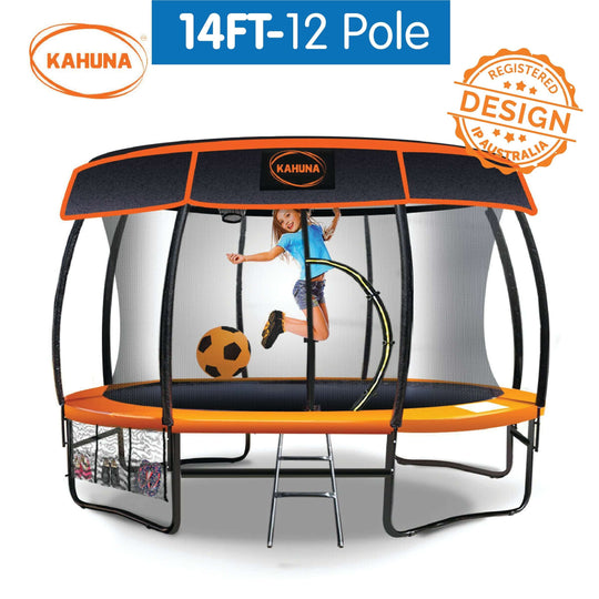 _label_, DSZ Product, feed-cond-new, feed-sl-free shipping, free-shipping, newKahuna 14Ft - 12 Pole Trampoline Roof Shade Cover - Premium Outdoor Recreation > Camping > Caravan Accessories from Kahuna ! Shop Online Buy Now at S & D's Value Store Family Business Best Customer Service_label_, DSZ Product, feed-cond-new, feed-sl-free shipping, free-shipping, new