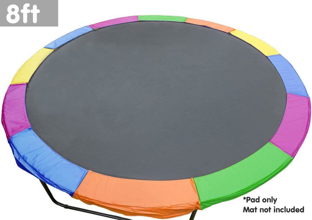 _label_, DSZ Product, feed-cond-new, feed-sl-free shipping, free-shipping, newKahuna 8Ft Trampoline Replacement Pad Round - Rainbow - Premium Home & Garden > Pool & Accessories > Pool Toys & Inflatables from Kahuna ! Shop Online Buy Now at S & D's Value Store Family Business Best Customer Service_label_, DSZ Product, feed-cond-new, feed-sl-free shipping, free-shipping, new