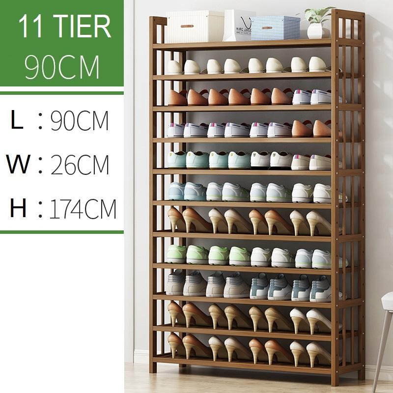 DSZ Product, feed-cond-new, feed-sl-DSZ Freight Payable, new11 Tier Tower Bamboo Wooden Shoe Rack Corner Shelf Stand Storage Organizer - Premium Furniture > Living Room > Shoe Storage from Amazingooh ! Shop Online Buy Now at S & D's Value Store Family Business Best Customer ServiceDSZ Product, feed-cond-new, feed-sl-DSZ Freight Payable, new