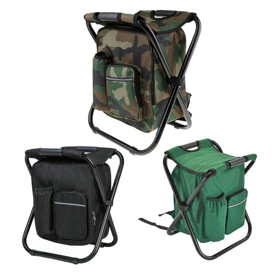 DSZ Product, feed-cond-new, feed-sl-DSZ Freight Payable, newPortable Folding Backpack Chair Camping Stool Cooler Bag Rucksack Beach Fishing 150Kg Load Black - Premium Outdoor Recreation > Camping > Camp Furniture from Amazingooh ! Shop Online Buy Now at S & D's Value Store Family Business Best Customer ServiceDSZ Product, feed-cond-new, feed-sl-DSZ Freight Payable, new