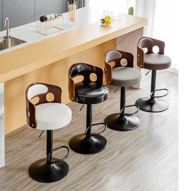 DSZ Product, feed-cond-new, feed-sl-DSZ Freight Payable, newBs5105 - Blackbar Stools Kitchen Bar Stool Leather Barstools Swivel Gas Lift Counter Chairs -  White - Premium Furniture > Bar Stools & Chairs > Table & Bar Stools from Amazingooh ! Shop Online Buy Now at S & D's Value Store Family Business Best Customer ServiceDSZ Product, feed-cond-new, feed-sl-DSZ Freight Payable, new