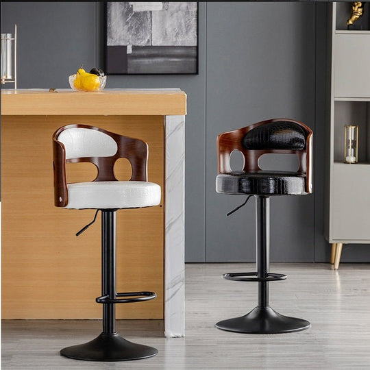 DSZ Product, feed-cond-new, feed-sl-DSZ Freight Payable, newBs5105 - Blackbar Stools Kitchen Bar Stool Leather Barstools Swivel Gas Lift Counter Chairs -  White - Premium Furniture > Bar Stools & Chairs > Table & Bar Stools from Amazingooh ! Shop Online Buy Now at S & D's Value Store Family Business Best Customer ServiceDSZ Product, feed-cond-new, feed-sl-DSZ Freight Payable, new