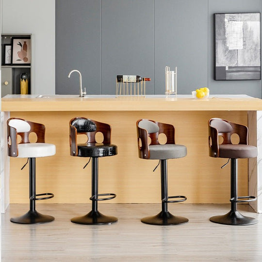 DSZ Product, feed-cond-new, feed-sl-DSZ Freight Payable, newBs5105 - Blackbar Stools Kitchen Bar Stool Leather Barstools Swivel Gas Lift Counter Chairs -  White - Premium Furniture > Bar Stools & Chairs > Table & Bar Stools from Amazingooh ! Shop Online Buy Now at S & D's Value Store Family Business Best Customer ServiceDSZ Product, feed-cond-new, feed-sl-DSZ Freight Payable, new