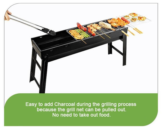 DSZ Product, feed-cond-new, feed-sl-DSZ Freight Payable, newFoldable Portable Bbq Charcoal Grill Barbecue Camping Hibachi Picnic - Premium Home & Garden > BBQ > BBQ Tools from Amazingooh ! Shop Online Buy Now at S & D's Value Store Family Business Best Customer ServiceDSZ Product, feed-cond-new, feed-sl-DSZ Freight Payable, new