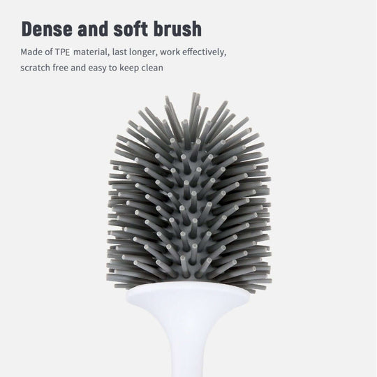 DSZ Product, feed-cond-new, feed-sl-DSZ Freight Payable, newEcoco Silicone Water Drop Toilet Brush Holder Set Wall - Mounted Cleaning Brush Tool Grey - Premium Home & Garden > Bathroom Accessories > Toilet Brushes & Holders from Ecoco ! Shop Online Buy Now at S & D's Value Store Family Business Best Customer ServiceDSZ Product, feed-cond-new, feed-sl-DSZ Freight Payable, new