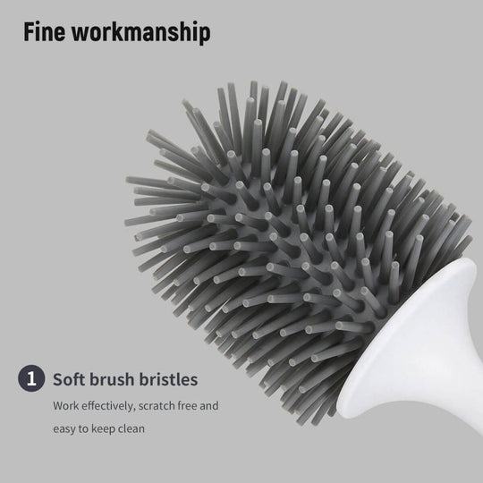 DSZ Product, feed-cond-new, feed-sl-DSZ Freight Payable, newEcoco Silicone Water Drop Toilet Brush Holder Set Wall - Mounted Cleaning Brush Tool Grey - Premium Home & Garden > Bathroom Accessories > Toilet Brushes & Holders from Ecoco ! Shop Online Buy Now at S & D's Value Store Family Business Best Customer ServiceDSZ Product, feed-cond-new, feed-sl-DSZ Freight Payable, new