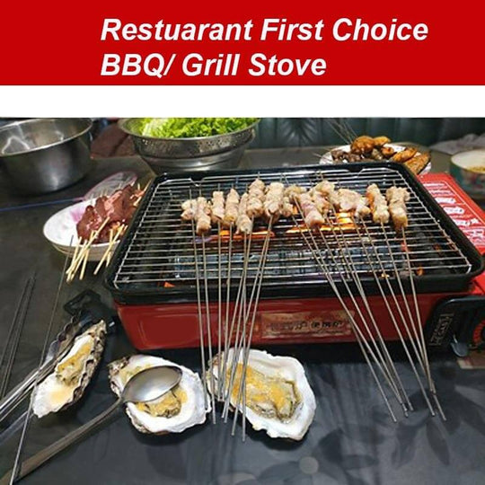 DSZ Product, feed-cond-new, feed-sl-DSZ Freight Payable, newPortable Gas Stove Burner Butane Bbq Camping Gas Cooker With Non Stick Plate Red With Fish Pan And Lid - Premium Home & Garden > BBQ > BBQ Tools from Generic ! Shop Online Buy Now at S & D's Value Store Family Business Best Customer ServiceDSZ Product, feed-cond-new, feed-sl-DSZ Freight Payable, new