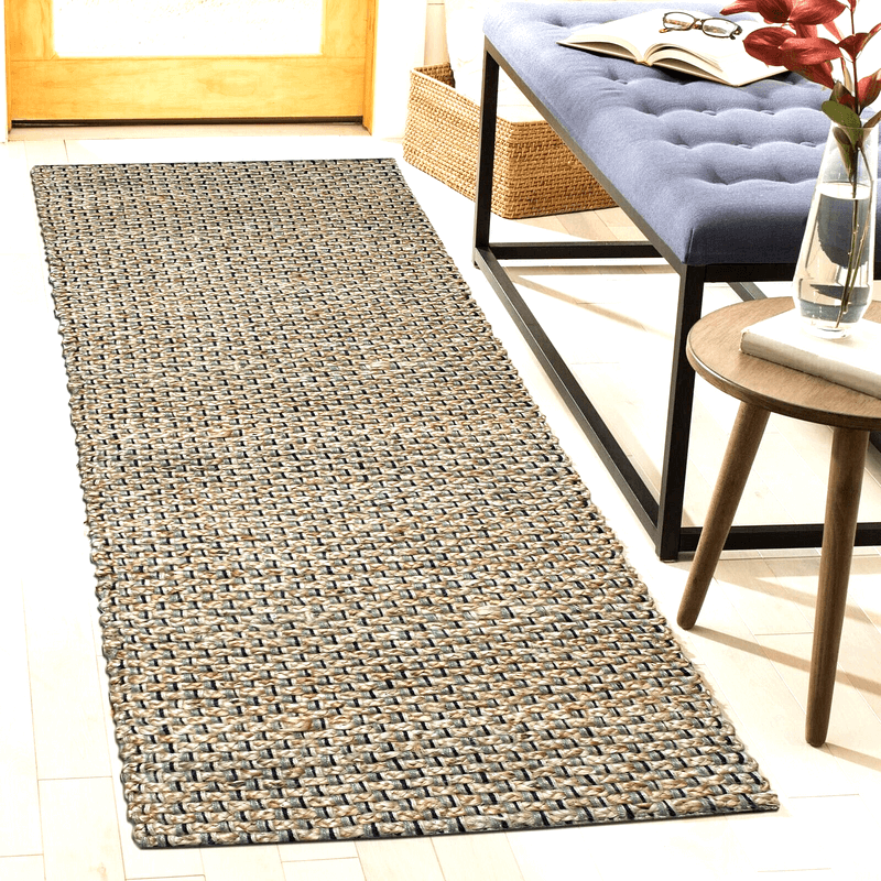 _label_, DSZ Product, feed-cond-new, feed-sl-free shipping, free-shipping, newHand Braided Jute Runner With Green Textured Weave 50 X 120 Cm - Premium Home & Garden > Artificial Plants > Artifical Flowers & Plants from La'Grace Home ! Shop Online Buy Now at S & D's Value Store Family Business Best Customer Service_label_, DSZ Product, feed-cond-new, feed-sl-free shipping, free-shipping, new