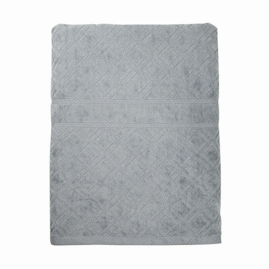 _label_, DSZ Product, feed-cond-new, feed-sl-free shipping, free-shipping, newPremium Velour Diamond Design Jacquard Bath Towel (Grey) - Premium Home & Garden > Bathroom Accessories > Bath Towels & Robes from La'Grace Home ! Shop Online Buy Now at S & D's Value Store Family Business Best Customer Service_label_, DSZ Product, feed-cond-new, feed-sl-free shipping, free-shipping, new