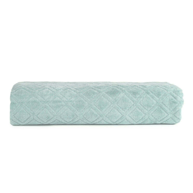 _label_, DSZ Product, feed-cond-new, feed-sl-free shipping, free-shipping, newPremium Velour Diamond Design Jacquard Bath Towel (Aqua) - Premium Home & Garden > Bathroom Accessories > Bath Towels & Robes from La'Grace Home ! Shop Online Buy Now at S & D's Value Store Family Business Best Customer Service_label_, DSZ Product, feed-cond-new, feed-sl-free shipping, free-shipping, new