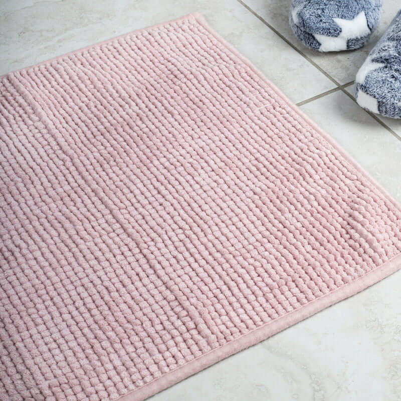 _label_, DSZ Product, feed-cond-new, feed-sl-free shipping, free-shipping, newMicrofiber Shower & Bathroom Bath Mat Non Slip Soft Pile Design (Pink) - Premium Home & Garden > Bathroom Accessories > Bath Mats & Rugs from La'Grace Home ! Shop Online Buy Now at S & D's Value Store Family Business Best Customer Service_label_, DSZ Product, feed-cond-new, feed-sl-free shipping, free-shipping, new