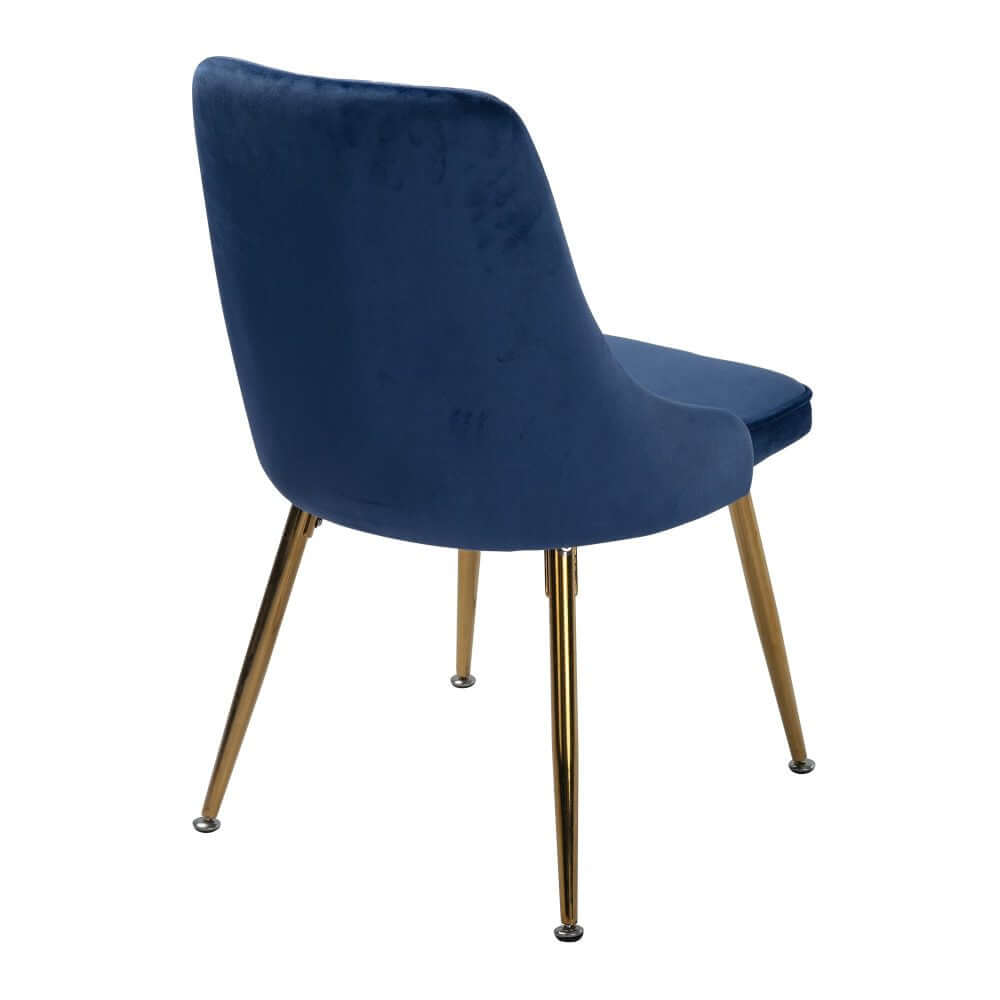 DSZ Product, feed-cond-new, feed-sl-DSZ Freight PayableViva Forever Set of 2 Blue Velvet Dining Chairs – Art Deco Design with Gold Metal Legs - Premium Furniture > Dining > Kitchen & Dining Chairs from Dreamo ! Shop Online Buy Now at S & D's Value Store Family Business Best Customer ServiceDSZ Product, feed-cond-new, feed-sl-DSZ Freight Payable