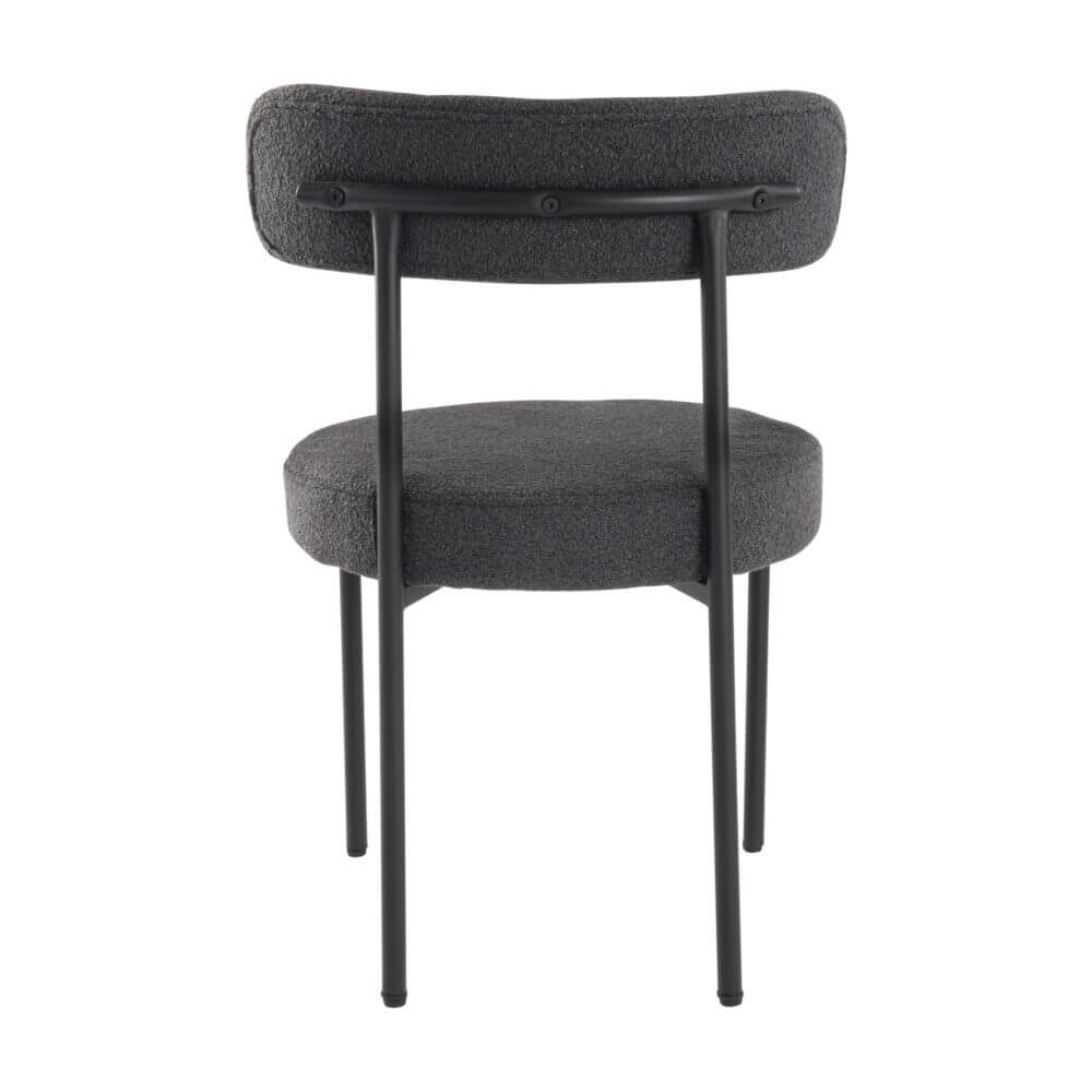 DSZ Product, feed-cond-new, feed-sl-DSZ Freight PayableCharcoal Chic Boucle Elsa Dining Chairs - Premium Furniture > Dining > Kitchen & Dining Chairs from Dreamo ! Shop Online Buy Now at S & D's Value Store Family Business Best Customer ServiceDSZ Product, feed-cond-new, feed-sl-DSZ Freight Payable