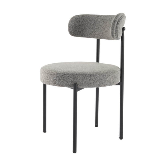 DSZ Product, feed-cond-new, feed-sl-DSZ Freight PayablePlush Boucle Cushioned Elsa Dining Chairs in Slate Grey - Premium Furniture > Dining > Kitchen & Dining Chairs from Dreamo ! Shop Online Buy Now at S & D's Value Store Family Business Best Customer ServiceDSZ Product, feed-cond-new, feed-sl-DSZ Freight Payable