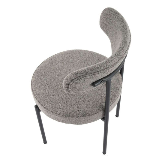 DSZ Product, feed-cond-new, feed-sl-DSZ Freight PayablePlush Boucle Cushioned Elsa Dining Chairs in Slate Grey - Premium Furniture > Dining > Kitchen & Dining Chairs from Dreamo ! Shop Online Buy Now at S & D's Value Store Family Business Best Customer ServiceDSZ Product, feed-cond-new, feed-sl-DSZ Freight Payable