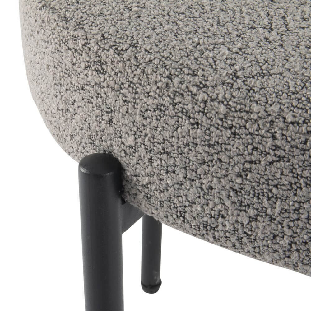 DSZ Product, feed-cond-new, feed-sl-DSZ Freight PayablePlush Boucle Cushioned Elsa Dining Chairs in Slate Grey - Premium Furniture > Dining > Kitchen & Dining Chairs from Dreamo ! Shop Online Buy Now at S & D's Value Store Family Business Best Customer ServiceDSZ Product, feed-cond-new, feed-sl-DSZ Freight Payable