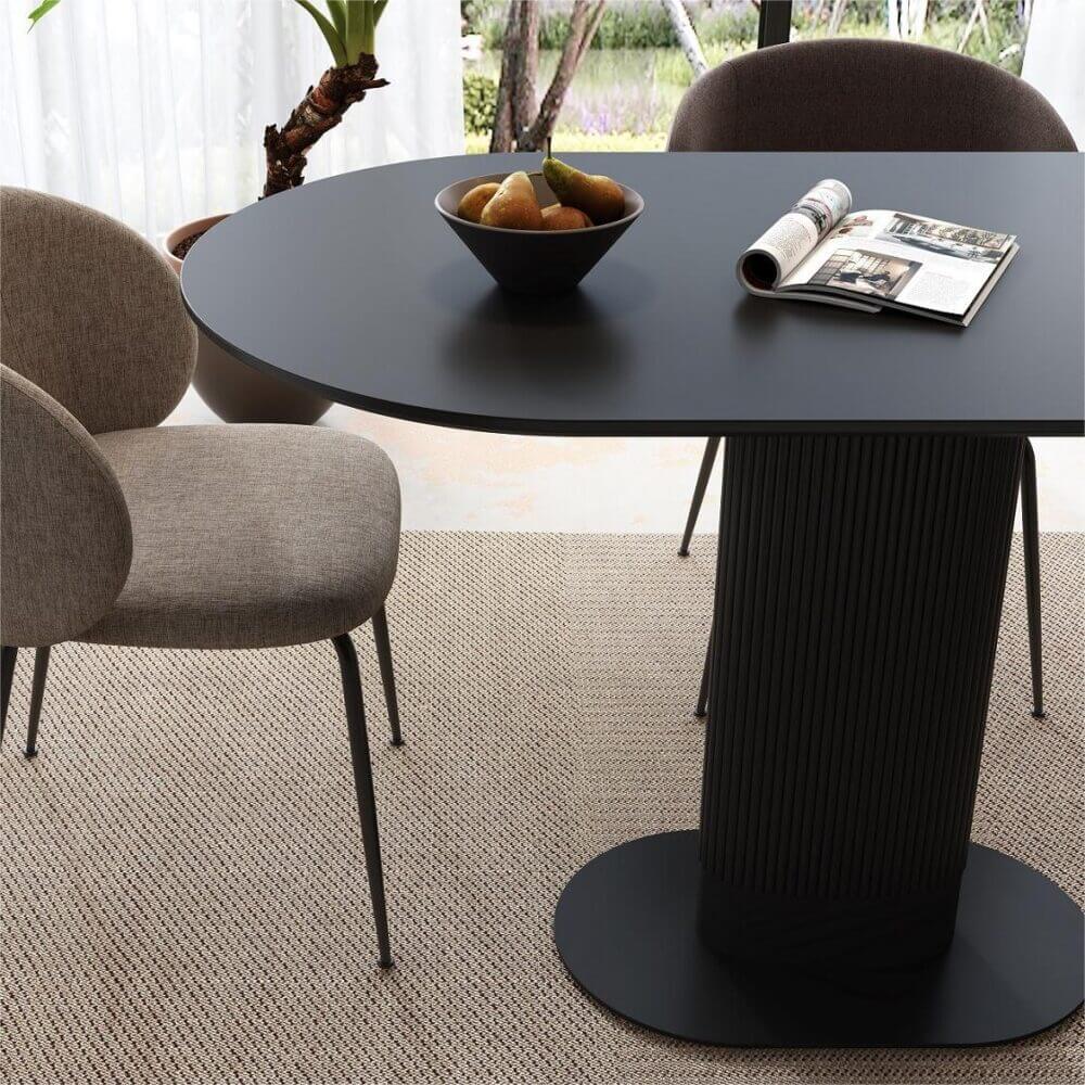 DSZ Product, feed-cond-new, feed-sl-DSZ Freight PayableClara Eclipse Oval Dining Table - Premium Furniture > Dining > Dining Tables from Dreamo ! Shop Online Buy Now at S & D's Value Store Family Business Best Customer ServiceDSZ Product, feed-cond-new, feed-sl-DSZ Freight Payable