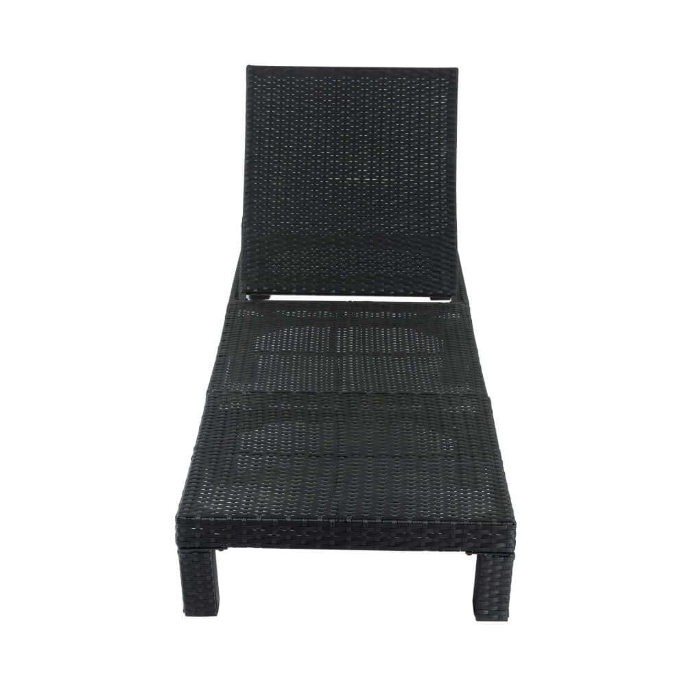 DSZ Product, feed-cond-new, feed-sl-DSZ Freight Payable, newBlack Rattan Sunbed With Adjustable Recline - Premium Furniture > Outdoor > Outdoor Sofas & Lounge Sets from Dreamo ! Shop Online Buy Now at S & D's Value Store Family Business Best Customer ServiceDSZ Product, feed-cond-new, feed-sl-DSZ Freight Payable, new