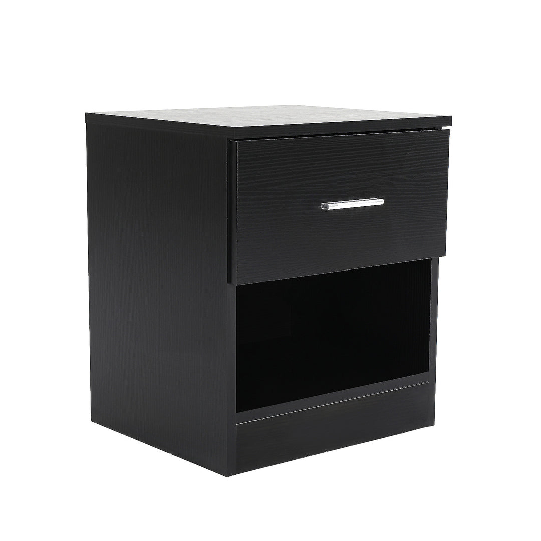 DSZ Product, feed-cond-new, feed-sl-DSZ Freight Payable, newBedside Table Side Storage Cabinet Nightstand Bedroom 1 Drawer 1 Shelf Ella - Black - Premium Furniture > Bedroom > Bedside Tables from La Bella ! Shop Online Buy Now at S & D's Value Store Family Business Best Customer ServiceDSZ Product, feed-cond-new, feed-sl-DSZ Freight Payable, new