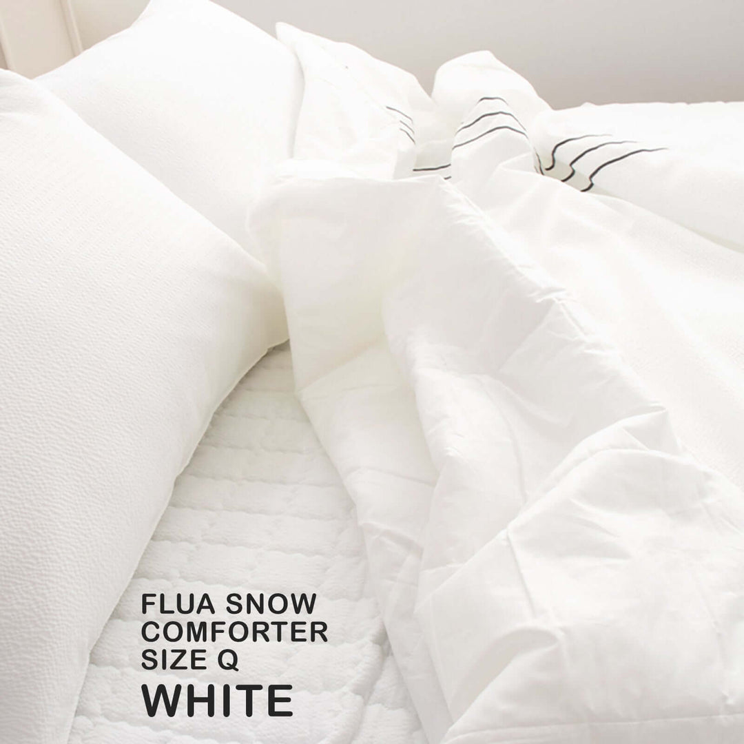 _label_, DSZ Product, feed-cond-new, feed-sl-free shipping, free-shippingSaesom Flua Snow Comforter Set Double Cool Quilt Bedspread White - Premium Home & Garden > Bedding > Bed Sheets from Saesom ! Shop Online Buy Now at S & D's Value Store Family Business Best Customer Service_label_, DSZ Product, feed-cond-new, feed-sl-free shipping, free-shipping