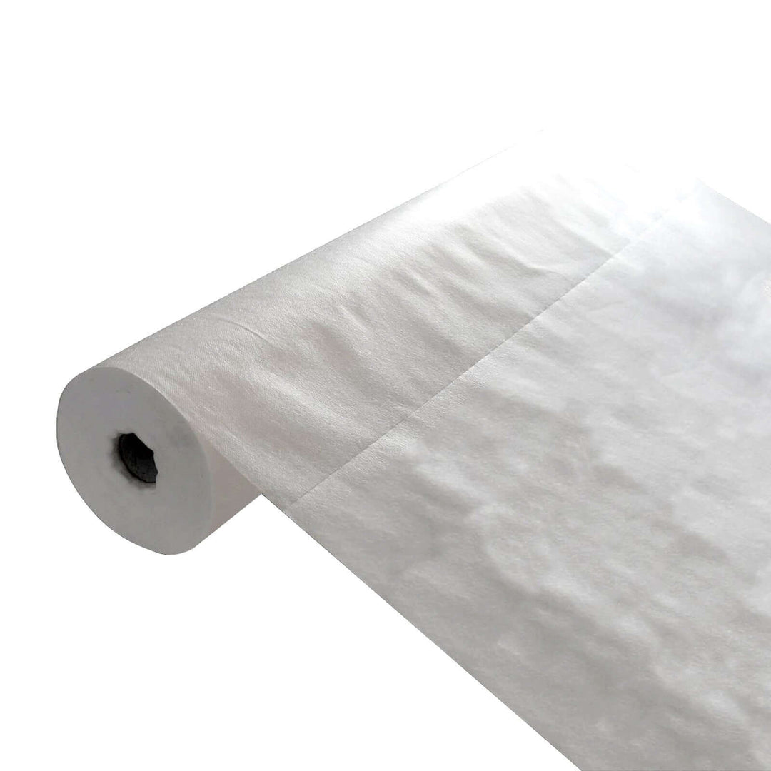 Affordable disposable massage table sheet cover roll, 180cm x 80cm, high-quality paper, ideal for DIY and luxury spas.