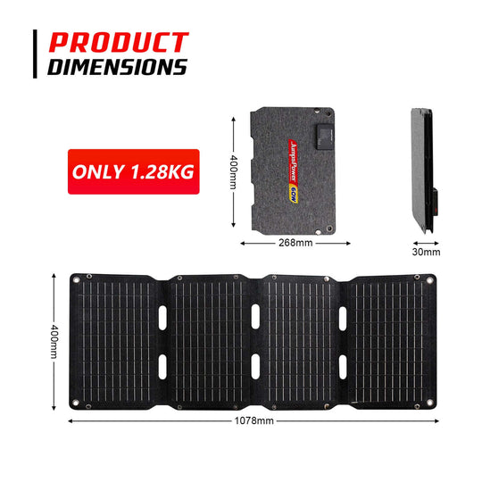 _label_, DSZ Product, feed-cond-new, feed-sl-free shipping, free-shipping, new60W Solar Panel Portable Charger Jumpspower Power Generator Foldable - Premium Home & Garden > Solar Panels > Portable Solar Panels from Jumpspower ! Shop Online Buy Now at S & D's Value Store Family Business Best Customer Service_label_, DSZ Product, feed-cond-new, feed-sl-free shipping, free-shipping, new