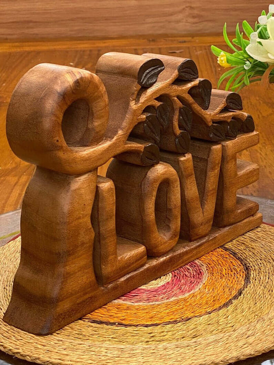 DSZ Product, feed-cond-new, feed-sl-DSZ Freight PayableMothers Day Gift Wooden Carved Love Words Decoration 33 Cm Long - Premium Home & Garden > Decor > Garden Ornaments from Craftedtimbercreations ! Shop Online Buy Now at S & D's Value Store Family Business Best Customer ServiceDSZ Product, feed-cond-new, feed-sl-DSZ Freight Payable