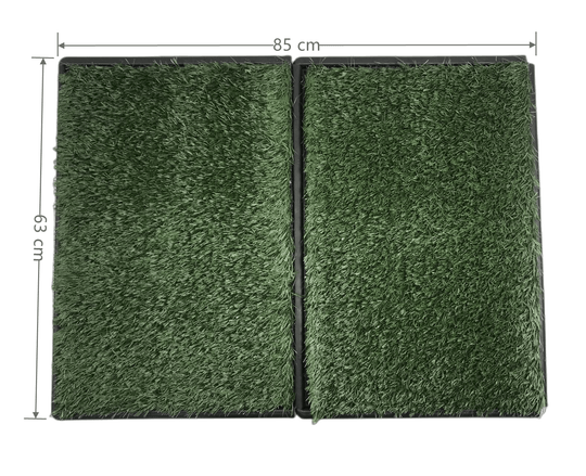 YES4PETS Indoor Toilet Grass Pad 85x63 cm for dogs; affordable and quality potty training solution.