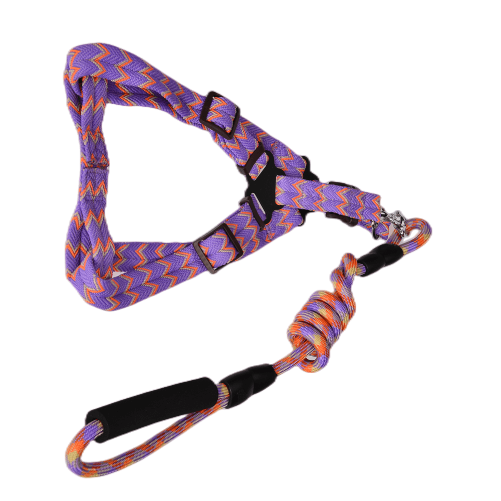 YES4PETS colorful pet harness and leash set for dogs and cats, affordable and comfortable design, DIY pet gear.