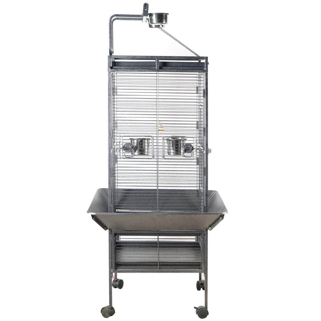 YES4PETS large bird cage with metal tray and wheels, ideal for budgies and parrots, affordable quality DIY pet solution.