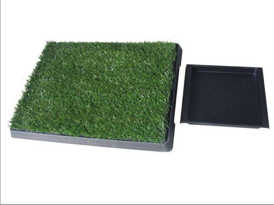 YES4PETS synthetic grass replacement potty pad, 59x46cm, perfect for affordable and quality pet training.