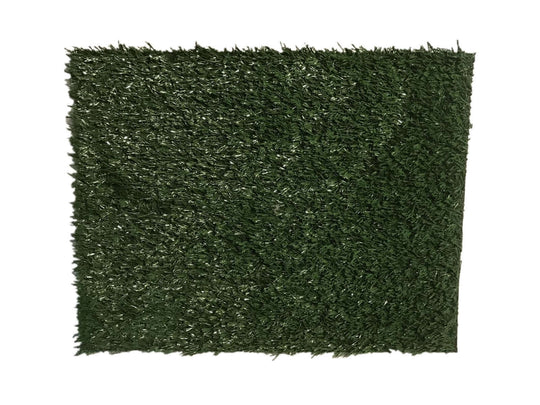 Synthetic grass mat for potty pad training, affordable and quality replacement, size 59x46 cm.