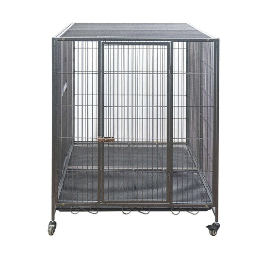 YES4PETS XXL Pet Cage for Dogs, Cats & Rabbits - Affordable, Quality Metal Kennel with Wheels