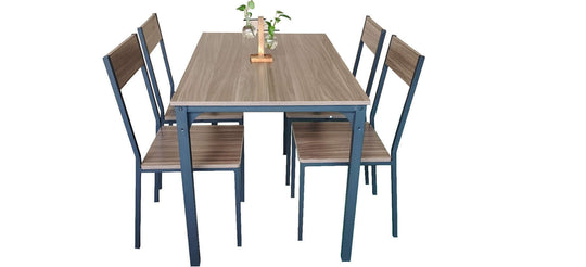 DSZ Product, feed-cond-new, feed-sl-DSZ Freight PayableYES4HOMES 5 Piece Kitchen Dining Room Table and Chairs Set Furniture - Premium Furniture > Dining > Dining Set from Yes4Homes ! Shop Online Buy Now at S & D's Value Store Family Business Best Customer ServiceDSZ Product, feed-cond-new, feed-sl-DSZ Freight Payable