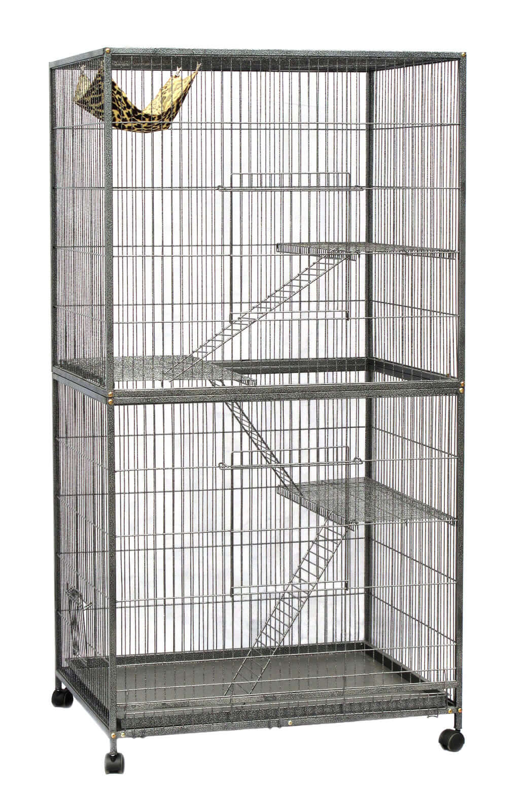 YES4PETS 180 cm large aviary cage for parrots, cats, and small animals, durable design with multiple levels and ramps.