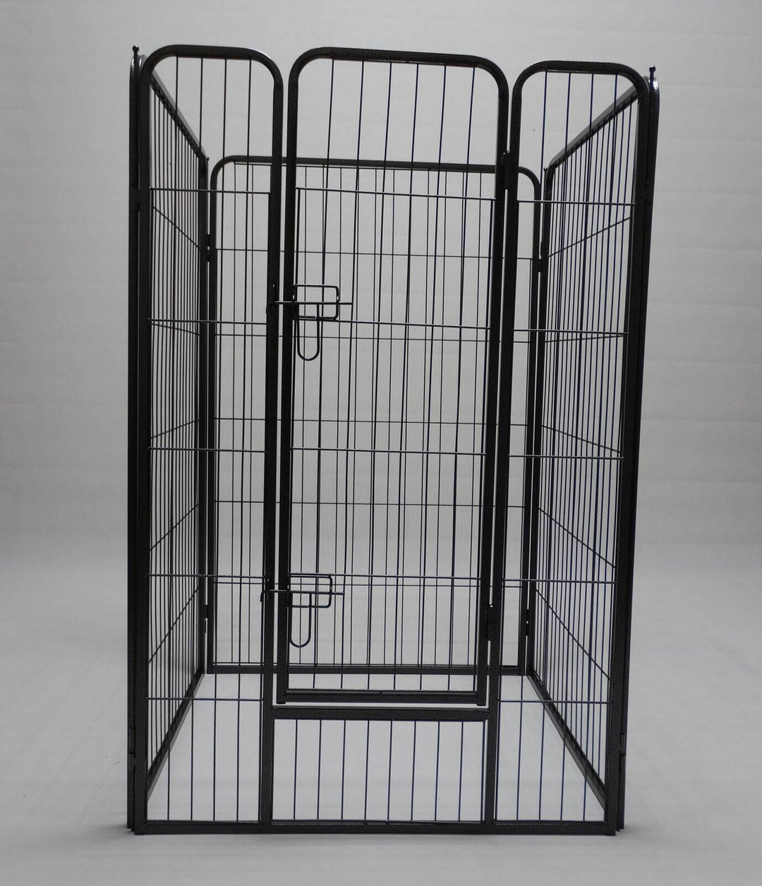 YES4PETS heavy-duty pet playpen fence, 4 panel design for safe pet exercise, easy to set up and transport.