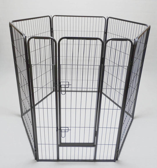 YES4PETS Heavy Duty 6 Panel Playpen Fence for Pets, Affordable and Quality Design for Dogs and Rabbits.