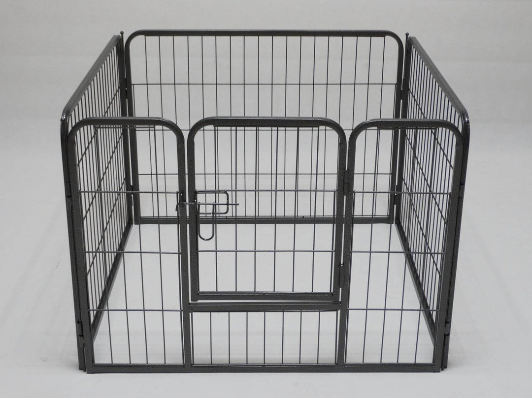 YES4PETS 4-panel heavy duty pet playpen fence for dogs and rabbits, affordable and easy to set up.