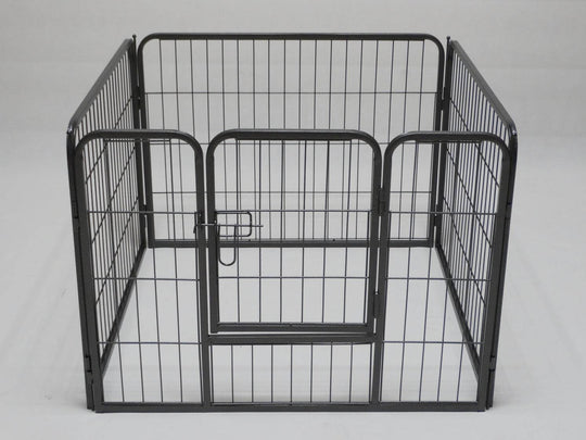 YES4PETS 4-panel heavy duty pet playpen fence for dogs and rabbits, affordable and easy to set up.