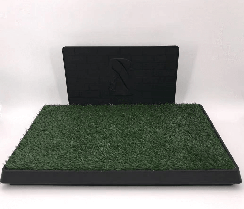 YES4PETS XL Indoor Dog Potty Training Mat with realistic grass for convenient pet bathroom needs.