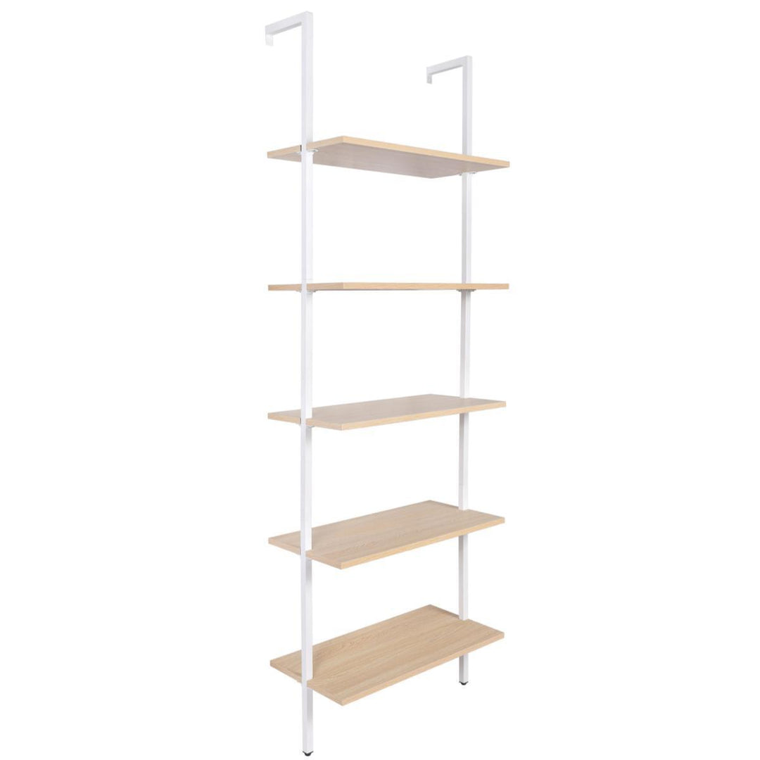 DSZ Product, feed-cond-new, feed-sl-DSZ Freight Payable, newYes4Homes Industrial Ladder Shelf Wood Wall - Mounted Bookcase Storage Rack Shelves Display - Premium Furniture > Living Room > Bookcases & Shelves from Yes4Homes ! Shop Online Buy Now at S & D's Value Store Family Business Best Customer ServiceDSZ Product, feed-cond-new, feed-sl-DSZ Freight Payable, new