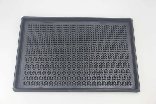 YES4PETS black removable waste tray for indoor dog toilet, easy to clean and perfect for potty training.