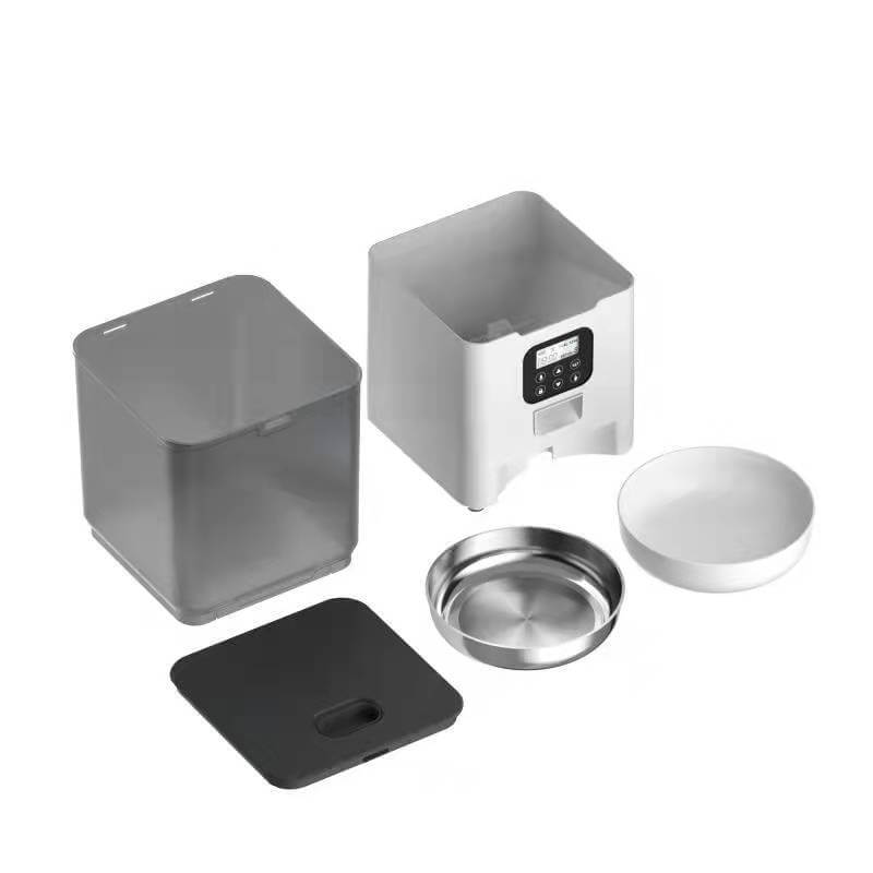 YES4PETS 5.6L automatic digital pet feeder and bowl components, featuring affordable and quality pet feeding solution.