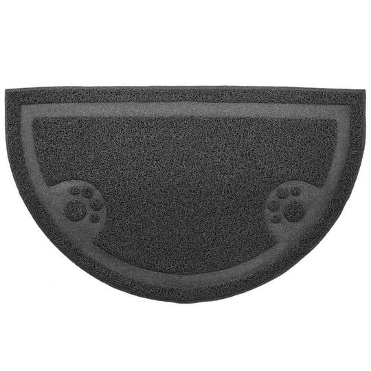 YES4PETS waterproof rubber mat for pet bowls, non-slip, easy to clean, protects floors from spills.