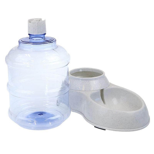 YES4PETS 3.8L gravity pet water feeder and bowl dispenser, affordable and stylish design for dogs and cats.