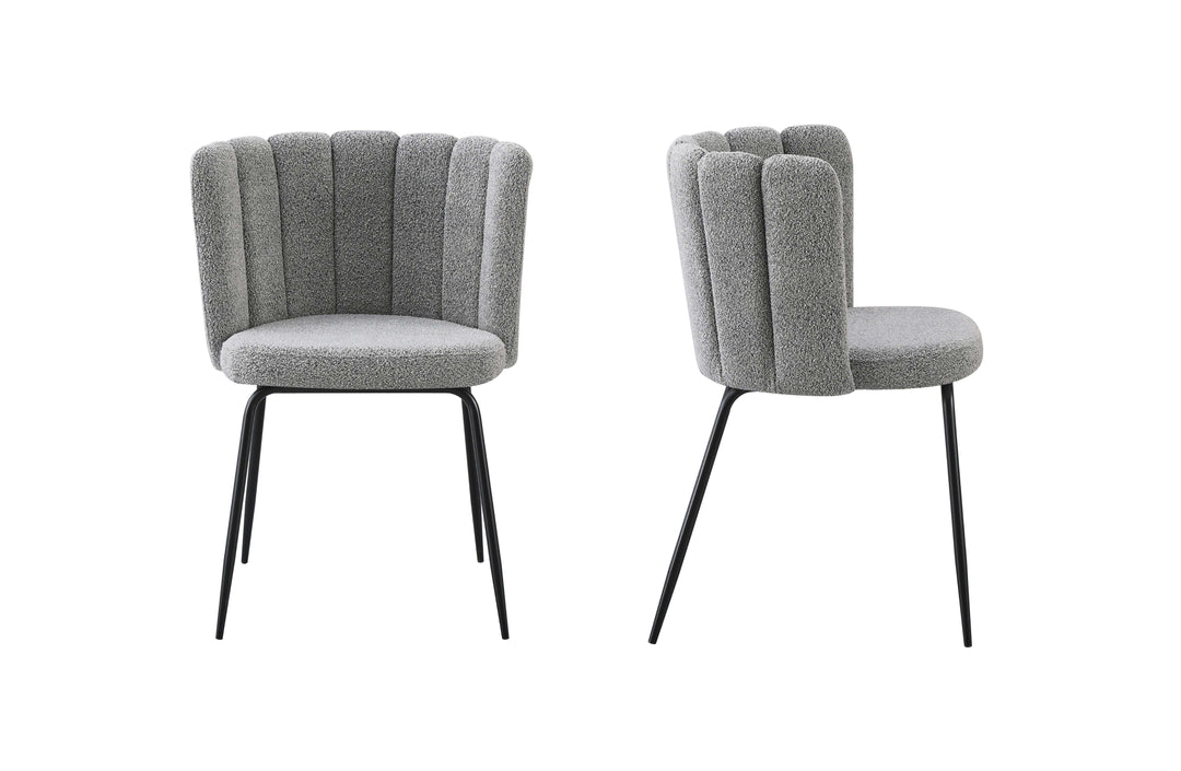 DSZ Product, feed-cond-new, feed-sl-DSZ Freight PayableAmelia Boucle Grey Dining Chair - Set of 2 - Premium Furniture > Dining > Kitchen & Dining Chairs from Style By Inspiration ! Shop Online Buy Now at S & D's Value Store Family Business Best Customer ServiceDSZ Product, feed-cond-new, feed-sl-DSZ Freight Payable