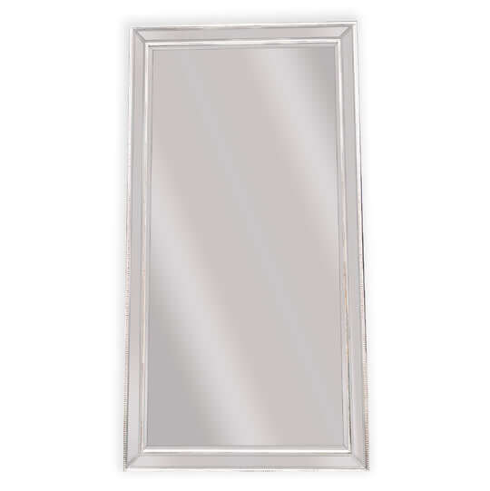 DSZ Product, feed-cond-new, feed-sl-DSZ Freight Payable, newWhite Beaded Framed Mirror  - Xlarge 190Cm X 100Cm - Premium Home & Garden > Decor > Mirrors from Style By Inspiration ! Shop Online Buy Now at S & D's Value Store Family Business Best Customer ServiceDSZ Product, feed-cond-new, feed-sl-DSZ Freight Payable, new