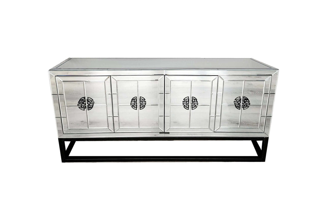 DSZ Product, feed-cond-new, feed-sl-DSZ Freight PayableAthens Mirrored Buffet Table -Black - Premium Furniture > Dining > Buffets & Sideboards from Style By Inspiration ! Shop Online Buy Now at S & D's Value Store Family Business Best Customer ServiceDSZ Product, feed-cond-new, feed-sl-DSZ Freight Payable