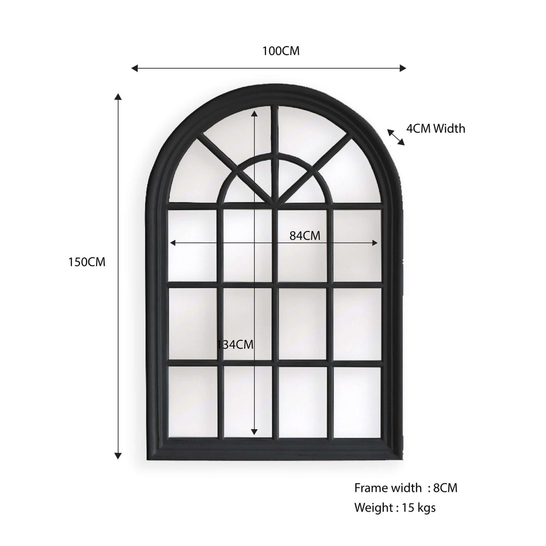 DSZ Product, feed-cond-new, feed-sl-DSZ Freight Payable, newWindow Style Mirror - Black Arch 100 Cm X 150 Cm - Premium Home & Garden > Decor > Mirrors from Style By Inspiration ! Shop Online Buy Now at S & D's Value Store Family Business Best Customer ServiceDSZ Product, feed-cond-new, feed-sl-DSZ Freight Payable, new